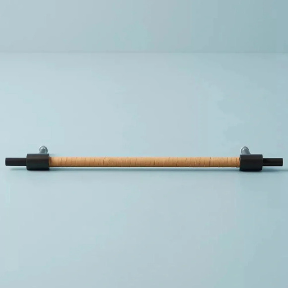 NWOT Anthropologie Berkeley Large Leather Handle - Picture 2 of 8